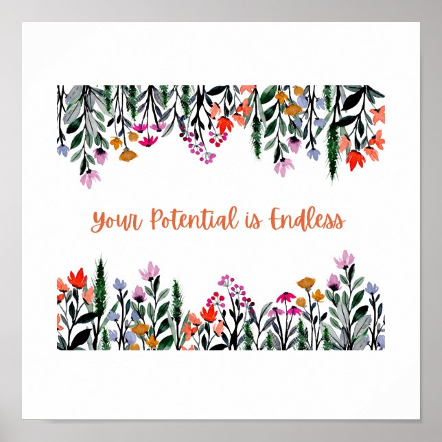Ihr Potentail ist endlos Poster (Vorne)