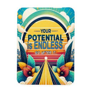 Ihr Potenzial ist begrenzt Magnet