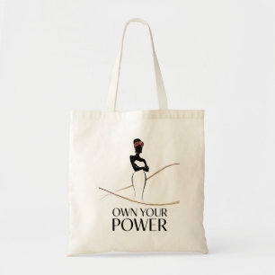 "Ihr Power: Ein Portrait des Vertrauens und Grac Tragetasche