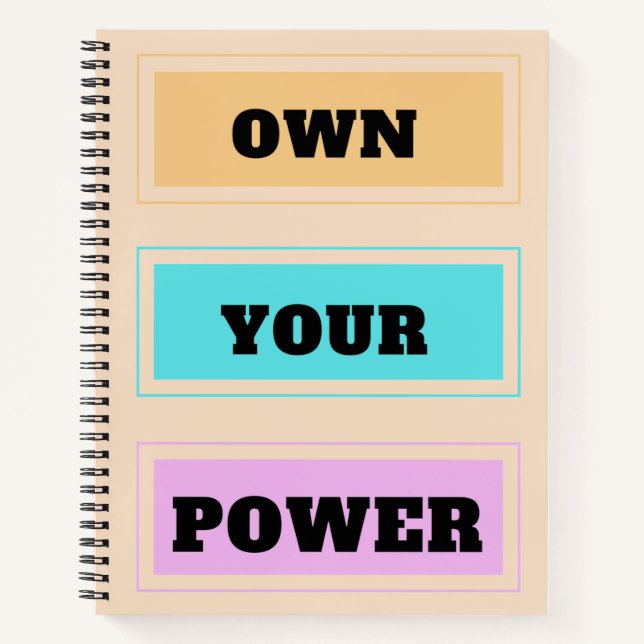 Ihr Power SpiralNotebook Notizbuch (Vorderseite)