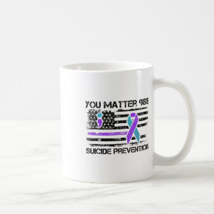 Ihr Problem 988 Suizid Prevention American Flag A Kaffeetasse