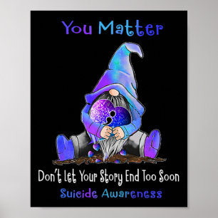 Ihr Problem Gnome Herzsuizidprävention Awarene Poster