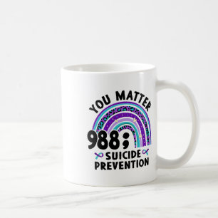 Ihr Problem Semi Colon 988 Suizidprävention Krieg Kaffeetasse