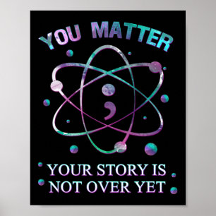 Ihr Problem Suizid Prävention Ihre Geschichte ist  Poster