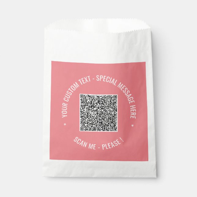 Ihr QR-Code begünstigt ein Beispiel für ein Bag mi Geschenktütchen (Vorderseite)