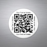 Ihr QR-Code Beruflich Business Moderne Runde Magnet<br><div class="desc">Mit modernen und beruflichen, kundenspezifischen QR-Rundmagneten können Sie Ihr Geschäft für potenzielle Kunden fördern. Der gesamte Text in dieser Vorlage ist einfach zu personalisieren oder zu löschen. Der scannable Code macht es für Kunden einfach, Ihre Firmenwebsite online zu finden und mit Ihrer Internetwerbung und Social Media-Vernetzung in Verbindung zu treten....</div>