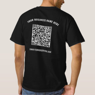 Ihr QR-Code-Business-T - Shirt mit benutzerdefinie