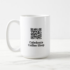 Ihr QR Code Design. Kaffeebaum Kaffeetasse