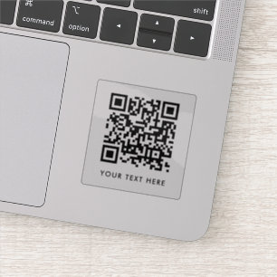 Ihr QR-Code Eigene Dateien mit benutzerdefiniert Aufkleber