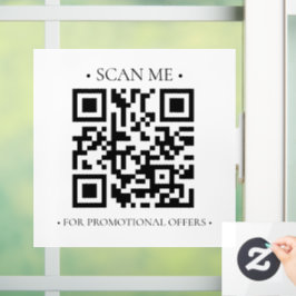 Ihr QR-Code Fensteraufkleber