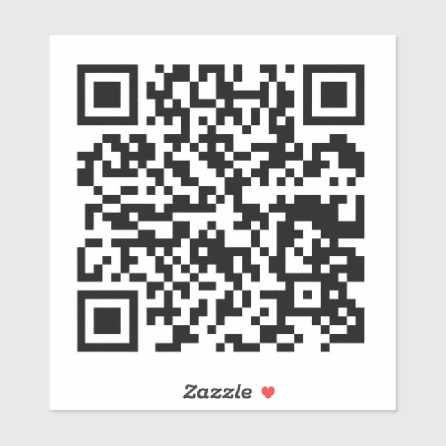 Ihr QR-Code für Ihr Unternehmen Aufkleber (Blatt)