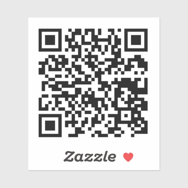 Ihr QR-Code für Ihr Unternehmen Aufkleber (Blatt)