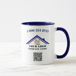 Ihr QR-Code für Ihr Unternehmen  Tasse
