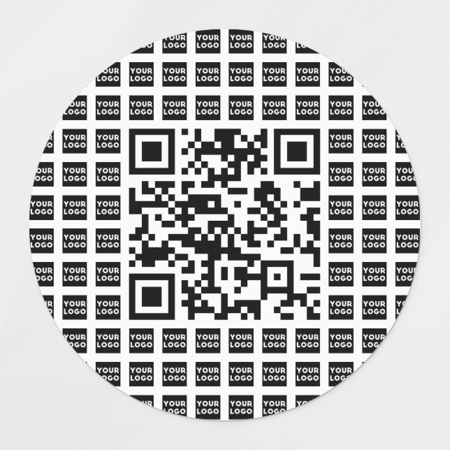 Ihr QR-Code für Logos/Bilder geteert und bearbeite Etiketten (Design 1)