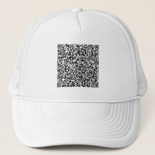 Ihr QR-Code-Infos Werbung für Business Trucker Hat Truckerkappe