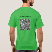 Ihr QR-Code mit Personalisiertem T - Shirt für ben