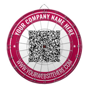 Ihr QR-Code Personalisierter Text-DTP-Mainboard Dartscheibe