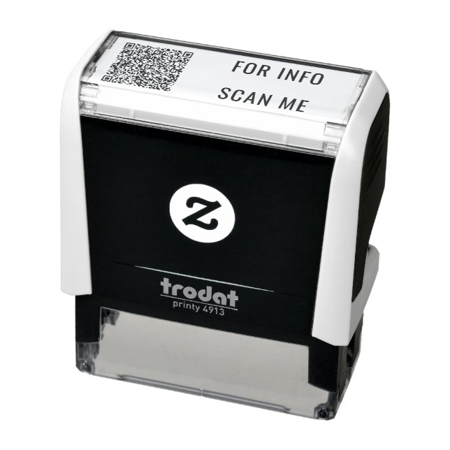 Ihr QR-Code-Scan-Info-Benutzerdefiniertes Stempel- Permastempel (Produkt)