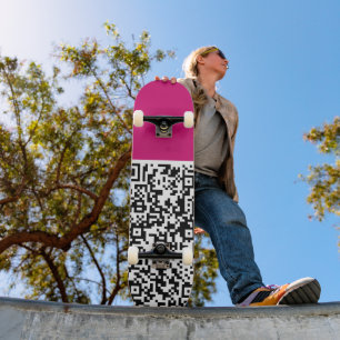 Ihr QR-Code-Scan-Info für benutzerdefinierte Farbe Skateboard