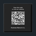 Ihr QR-Code Schwarz-weißes Werbegeschäft Magnet<br><div class="desc">Passen Sie dieses Black and White QR Code Promotional Business Magnet an, um ein einzigartiges und unvergessliches Werbeartikel für Ihr Unternehmen zu erstellen. Der Magnet zeichnet sich durch ein schlankes Schwarz-Weiß-Design aus und macht ihn optisch ansprechend und modern. Sie können den Magneten mit Ihrem eigenen QR-Code personalisieren, der von Kunden...</div>