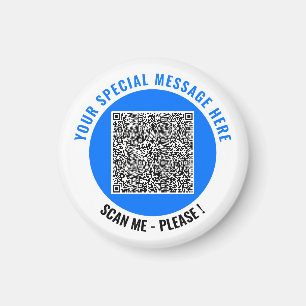 Ihr QR-Code und benutzerdefinierte Textmagnete wäh Magnet