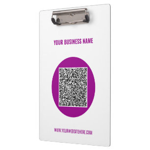 Ihr QR-Code und Ihre Clipboard für benutzerdefinie Klemmbrett