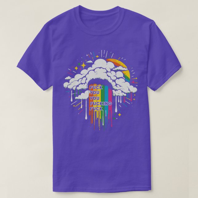 Ihr Rainbow Ästhetik T-Shirt (Design vorne)