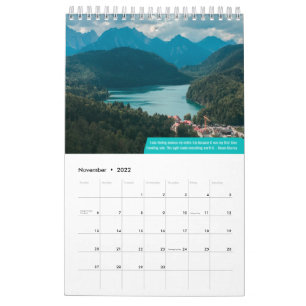 Ihr Reisekalender 2022 Kalender