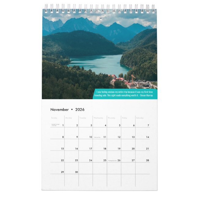 Ihr Reisekalender 2022 Kalender (Nov 2026)
