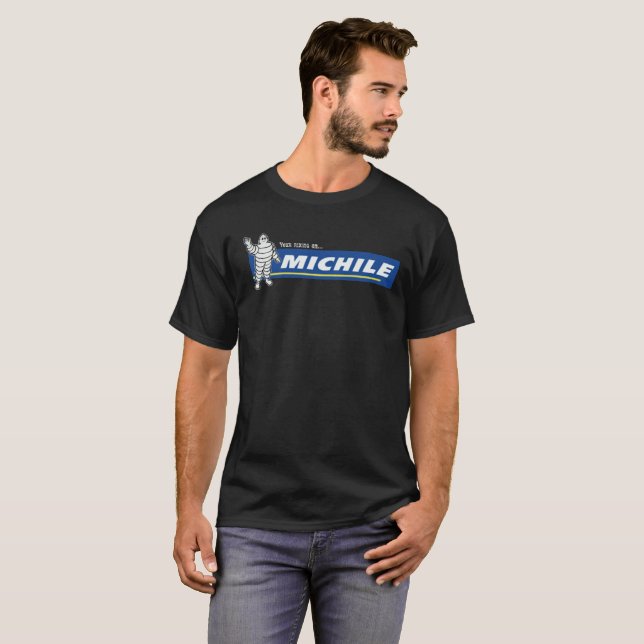 Ihr Reiten auf Michile T-Shirt (Vorne ganz)