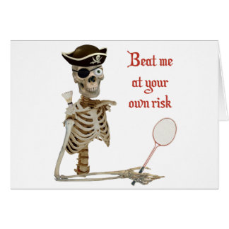 Ihr Risiko-Badminton-Pirat