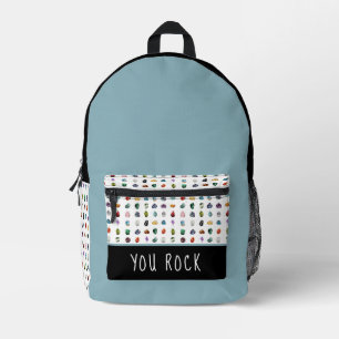 Ihr Rock Crystal Backpack Bedruckter Rucksack
