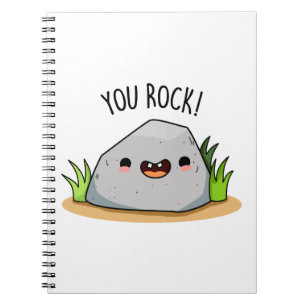 Ihr Rock Funny Rock Geology Pub Notizblock