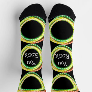 Ihr Rock Lighted Hula Hoops Socken