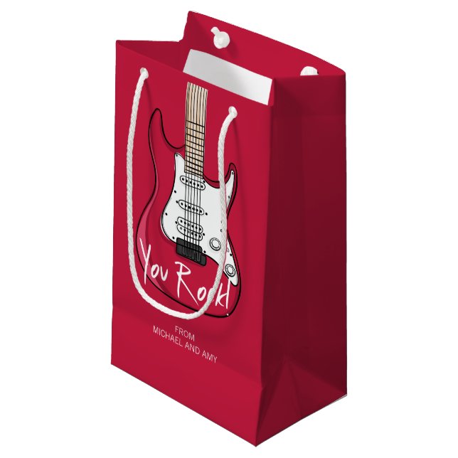 Ihr Rock Valentine's Day-Geschenktasche Kleine Geschenktüte (Vorderseite Schrägansicht)