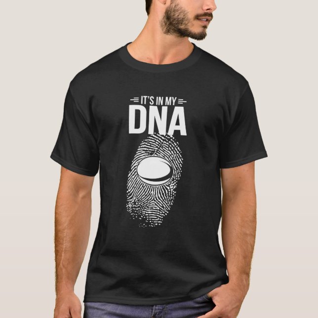 Ihr Rugby ist in Ihrer DNA T-Shirt (Vorderseite)