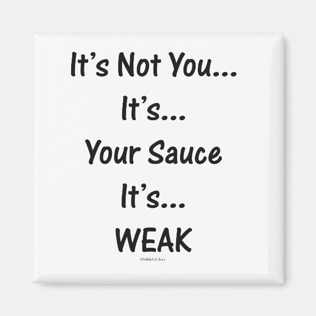 Ihr Sauce Magnet (Vorne)