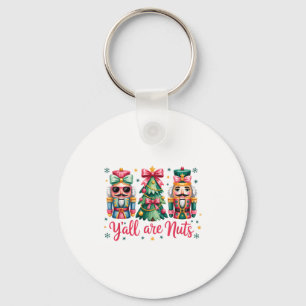 Ihr seid alle verrückt Lustiger Weihnachtshumor Ba Schlüsselanhänger