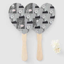 Ihr, Seiner und Elfenbeinfan Fächer