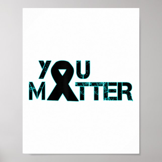 Ihr Selbstmordverhütung Depression Bewusstsein Poster (Vorne)