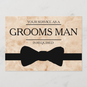 Ihr Service wird als Bestman Marble zurück angefor Einladung