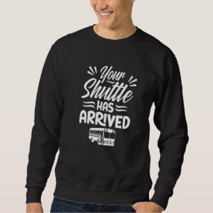 Ihr Shuttleservice ist für den Fahrer des Fahrerdi Sweatshirt