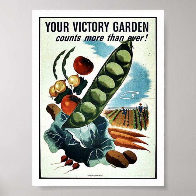 Ihr Siegesgarten Poster (Vorne)