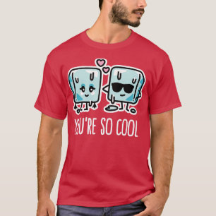 Ihr so cooles Cube Eis Liebhaber in Kawaii T-Shirt