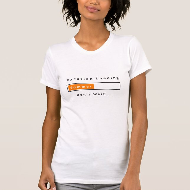 Ihr Sommerurlaub-T - Shirt-Geschenk - Benutzerdefi T-Shirt (Vorderseite)