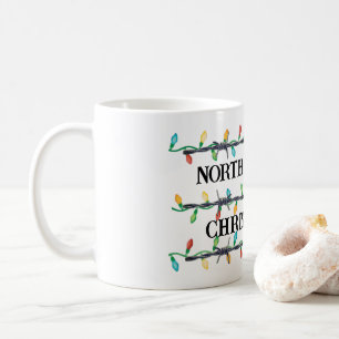 "Ihr Staat," Stacheldraht & Weihnachtslichter Kaffeetasse