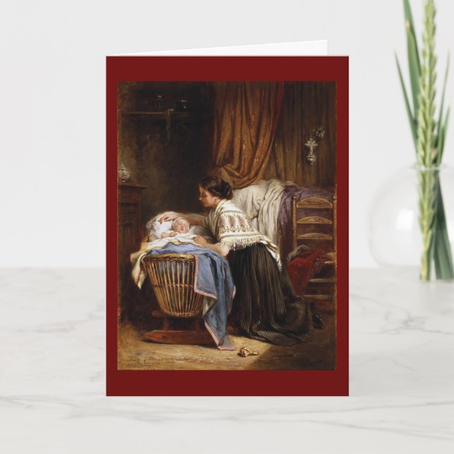 "Ihr Stolz und ihre Freude" - Glücklicher Mutterta Karte (Vorderseite)