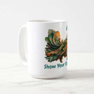 Ihr Stuhl anzeigen — Shirt mit Motivierend Anweisu Kaffeetasse