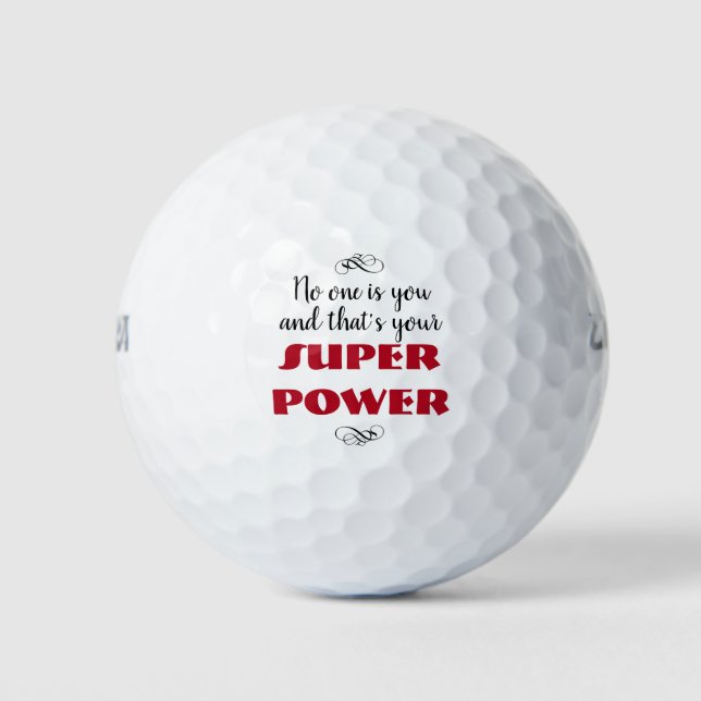 Ihr Super-Power Golfball (Vorderseite)