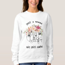 Ihr süßer kleiner Campinganhänger Sweatshirt